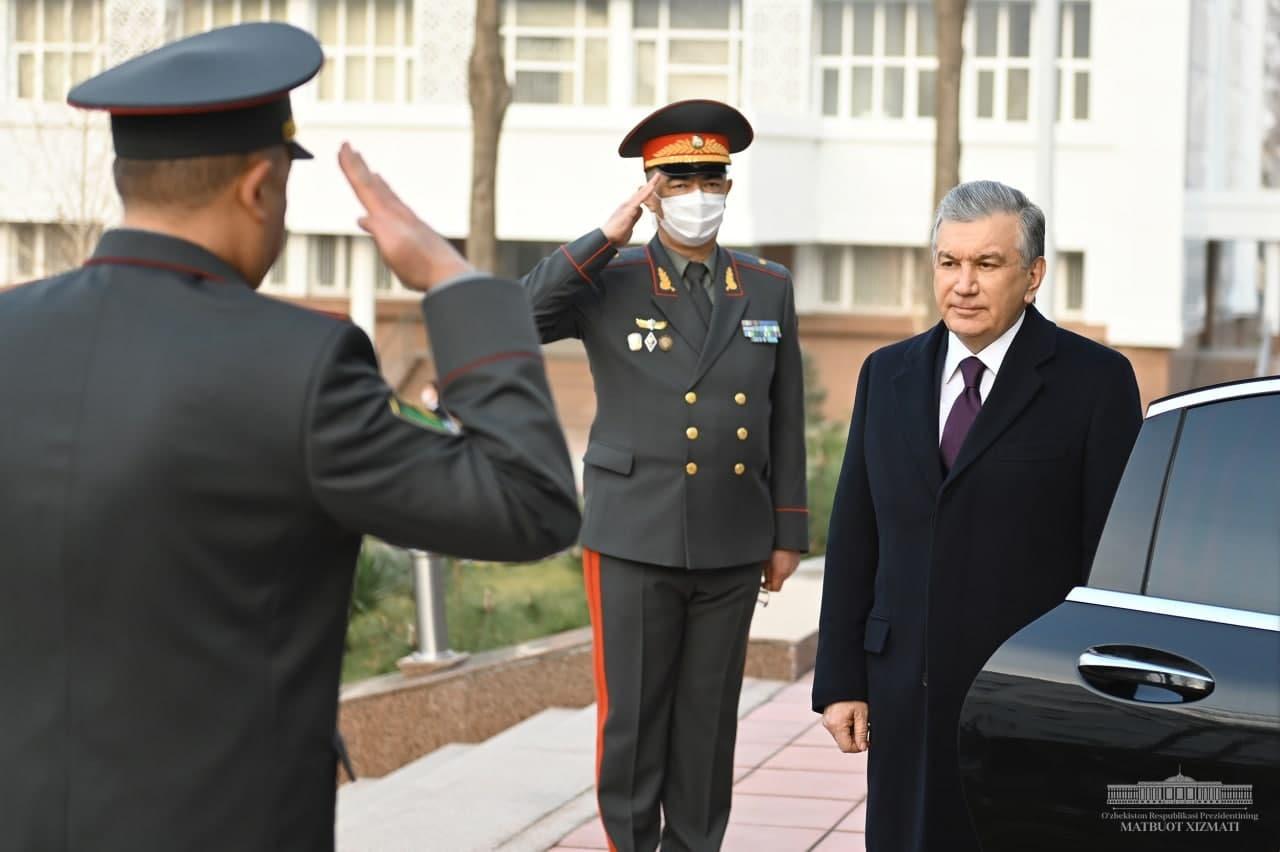 Президент принял участие в открытии центра управления обороной