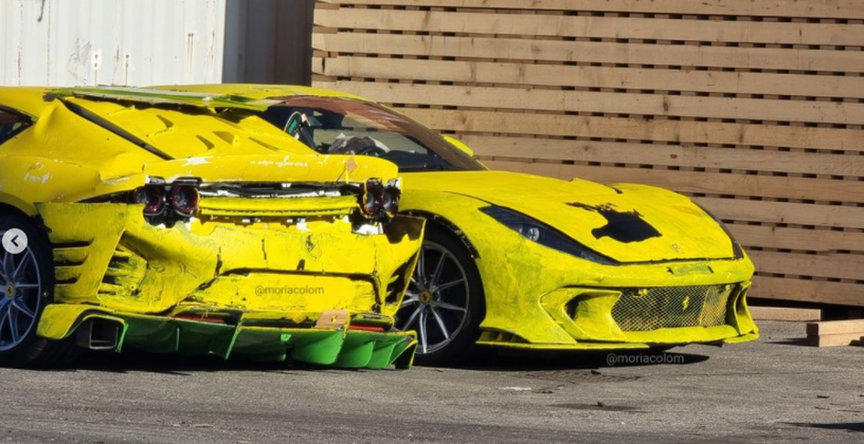 Кладбище суперкаров Ferrari, которые разбиты на краш-тестах