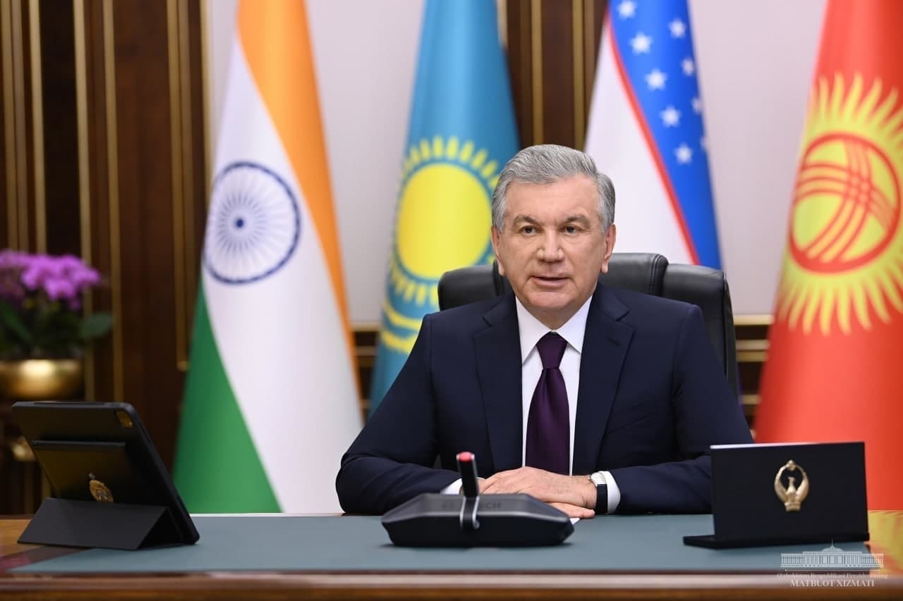Президент принял участие в первом саммите «Индия – Центральная Азия»