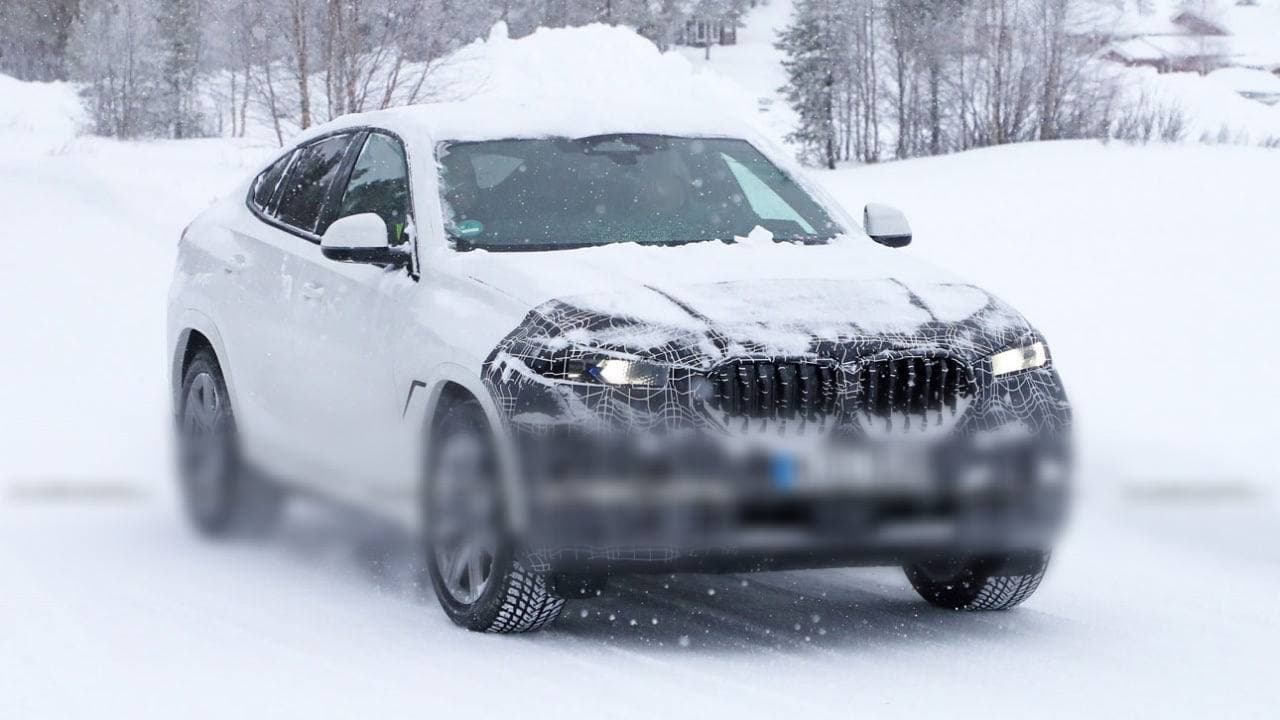 Фотошпионы слили в соцсети кадры обновленного BMW X6