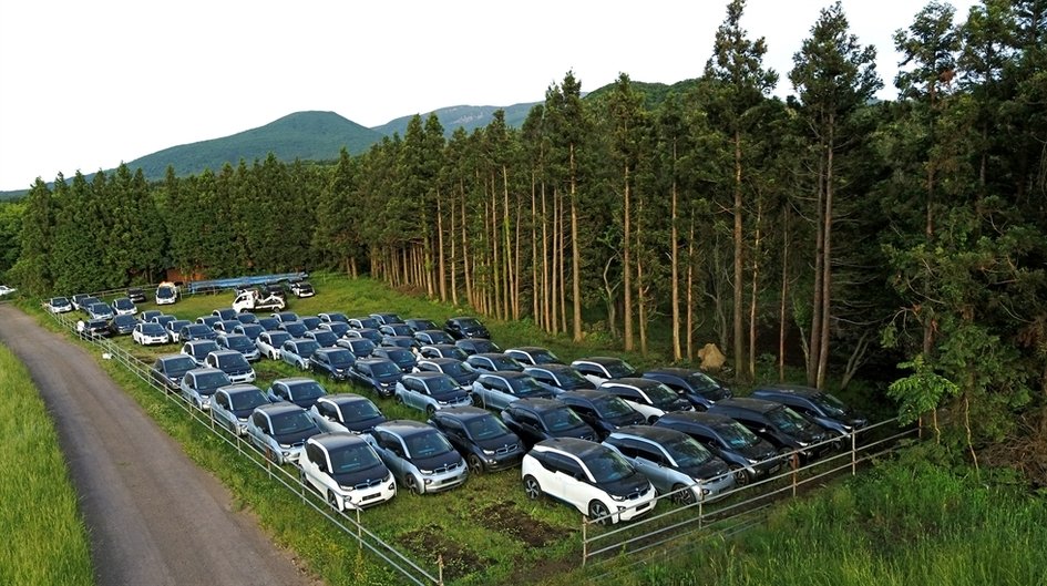 Посмотрите на кладбище автомобилей BMW