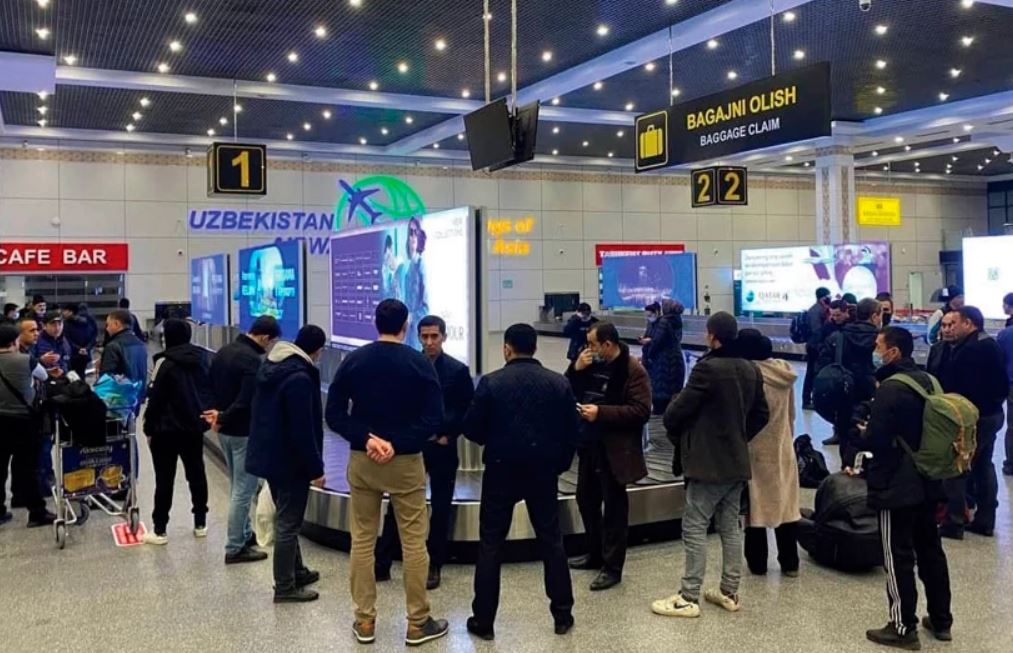 Узбекистан организовал еще один рейс для вывоза граждан из Украины