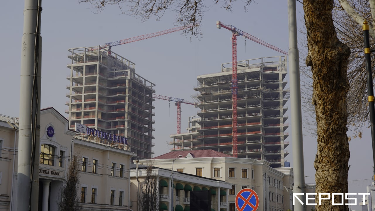 Центробанк назвал средние цены за квадратный метр в новостройке по Узбекистану