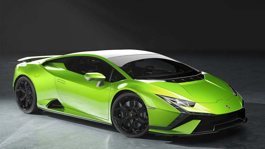 В сети появилось первое изображение новой машины от Lamborghini