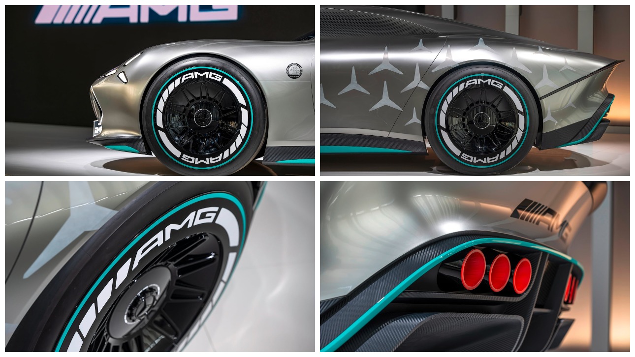 Mercedes презентовал полностью электрический Vision AMG