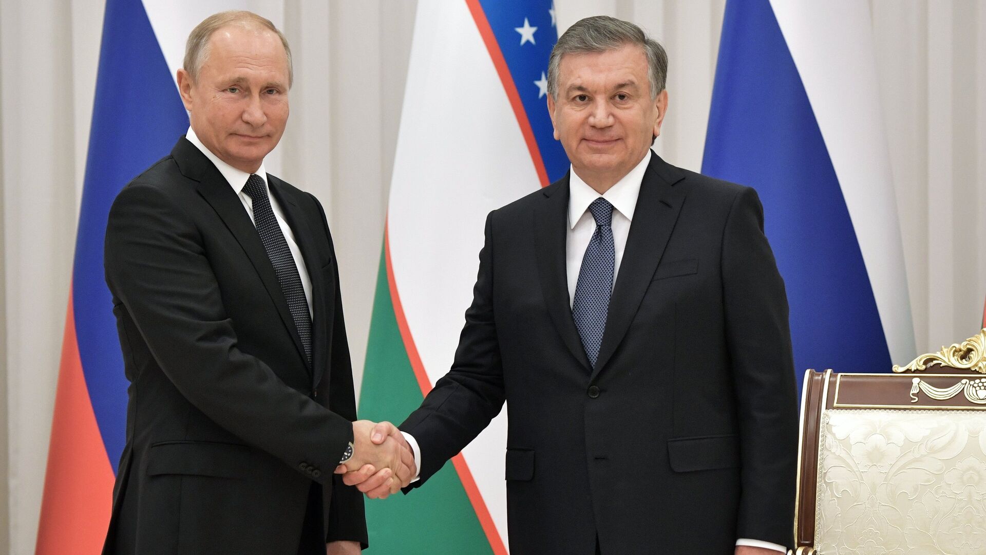Шавкат Мирзиёев и Владимир Путин обсудили дальнейшее сотрудничество между странами 