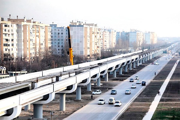 Землю под наземным метро в Ташкенте будут сдавать в аренду