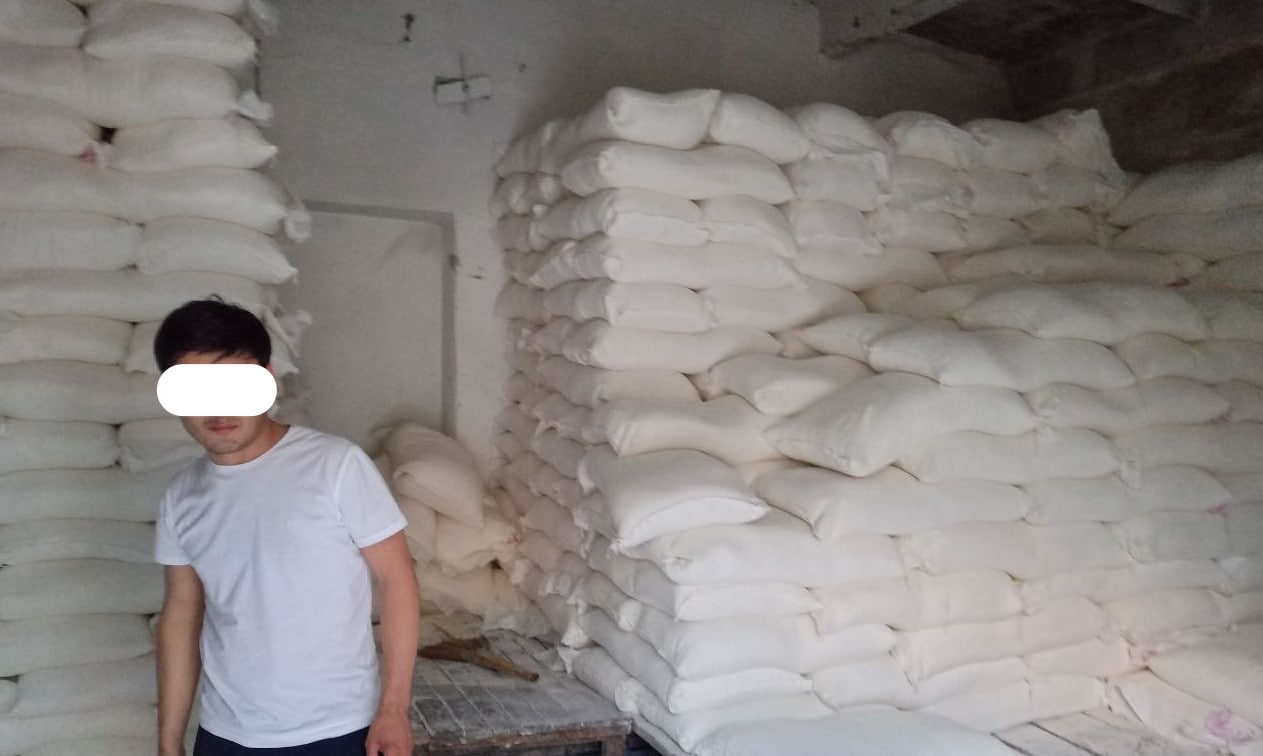 В Ферганской долине незаконно продали 65 тонн муки, выделенной жителям отдаленных регионов