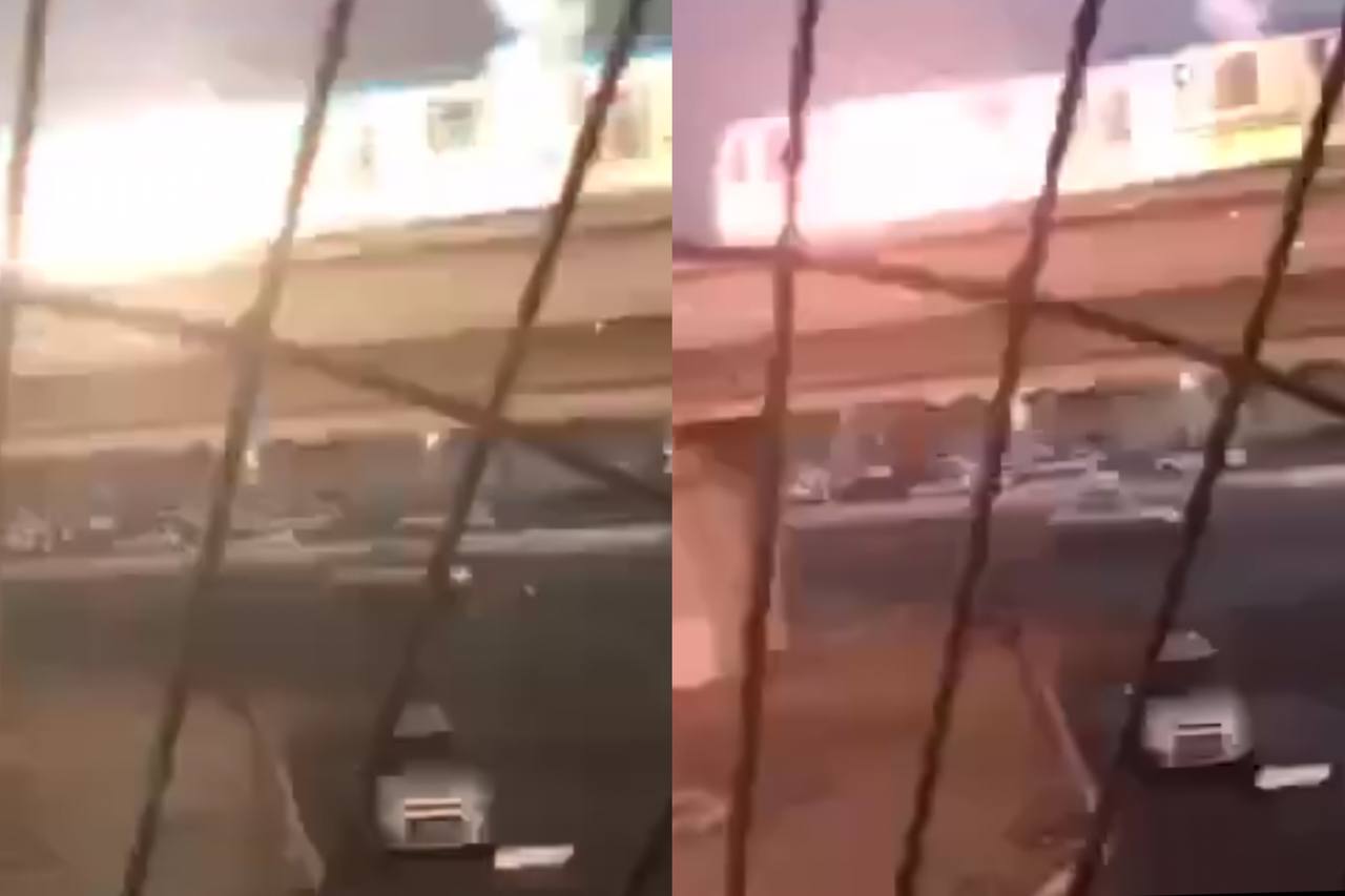 В Ташкенте загорелась часть вагона наземного метро — видео