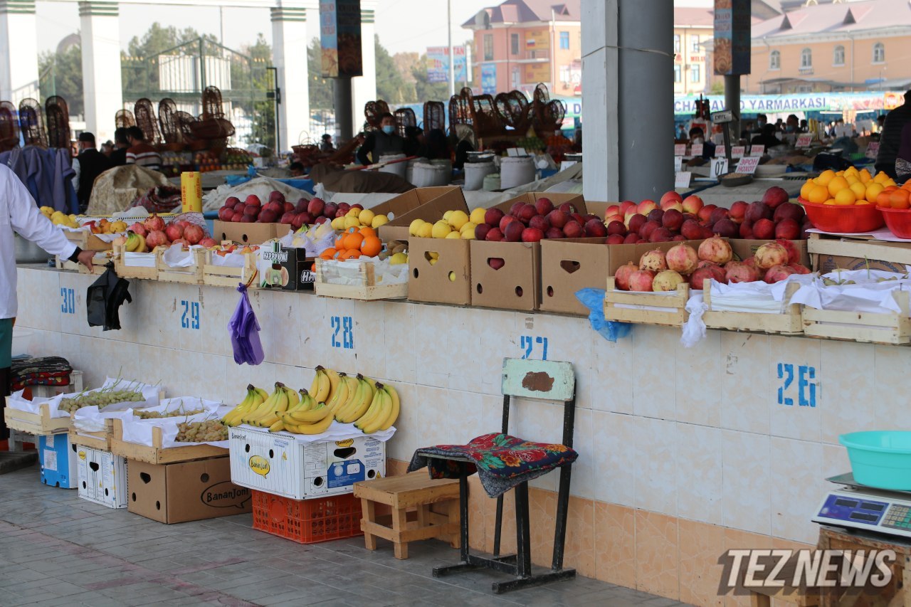Казахстанцы больше других любят узбекские фрукты и овощи — статистика