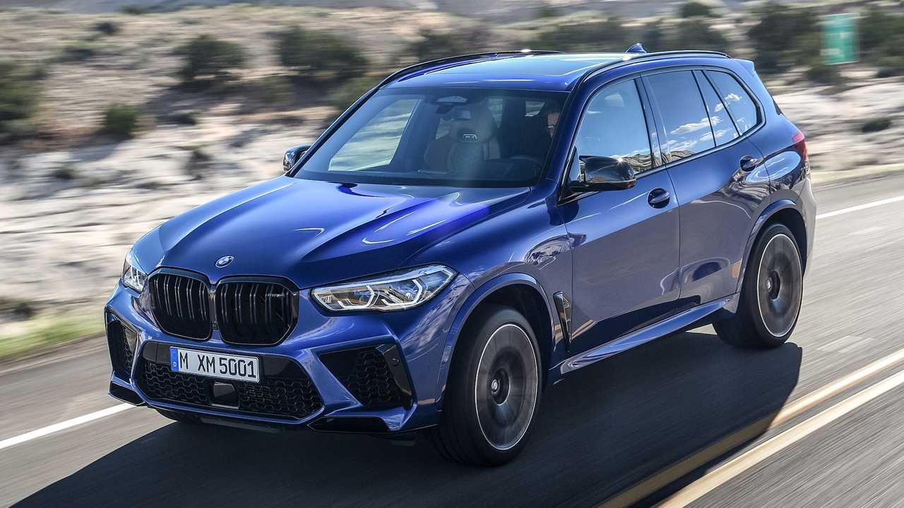 Обновленный BMW X5 M заметили на тестовых испытаниях