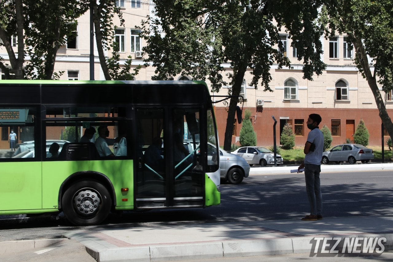 Назван самый популярный автобусный маршрут в Ташкенте