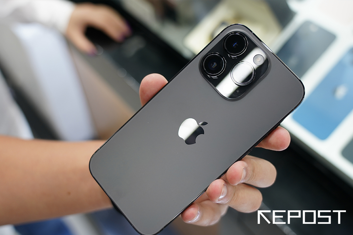 В Узбекистане разбили iPhone 14 Pro в первый день его продажи — фото