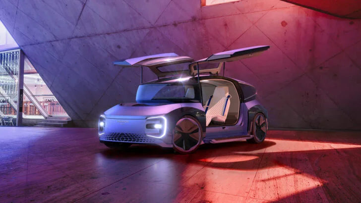 Volkswagen показал футуристический беспилотник Gen.Travel