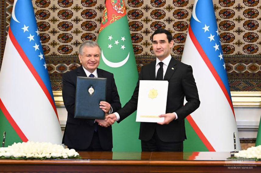 Узбекистан и Туркменистан подписали ряд документов — список