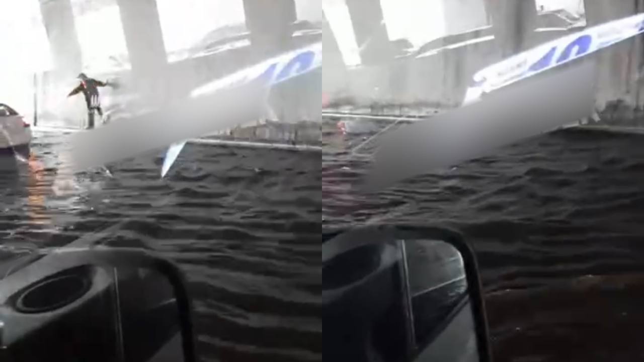 Ташкентские дороги снова затопило из-за проливных дождей — видео