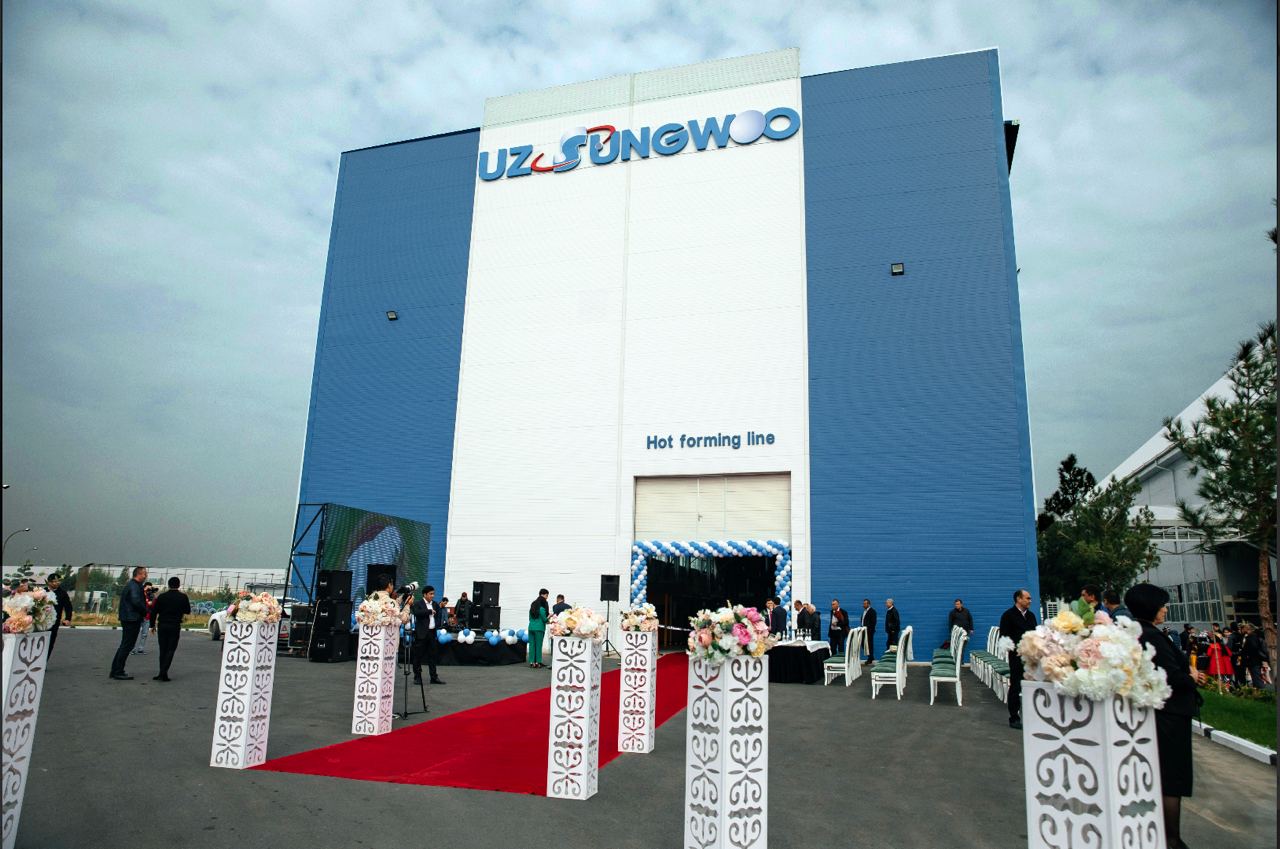 UzAuto на базе завода «UzSungwoo» запустил современный цех термообработки металла 