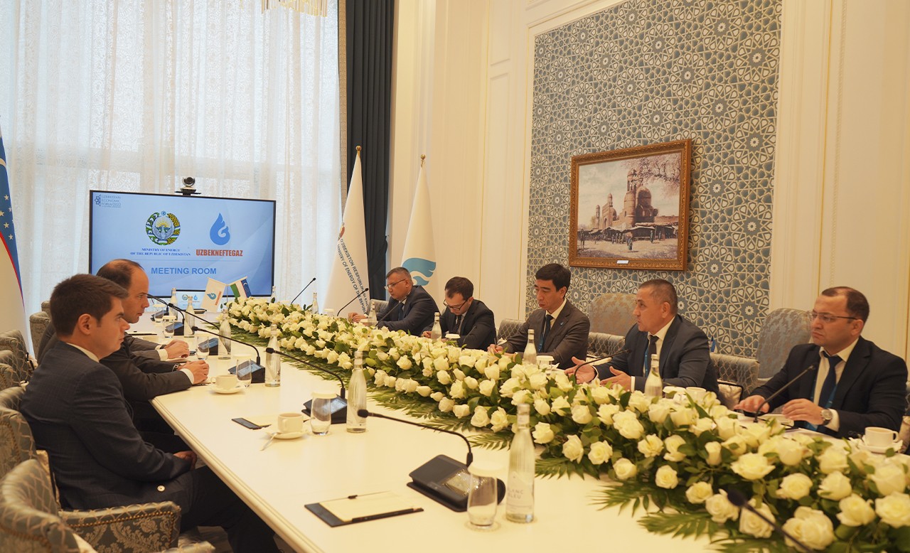 В рамках Экономического форума Узбекистана АО «Узбекнефтегаз» заключены контракты с международными организациями