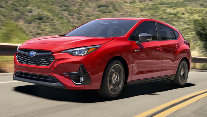 Subaru презентовала обновленный хэтчбэк Impreza