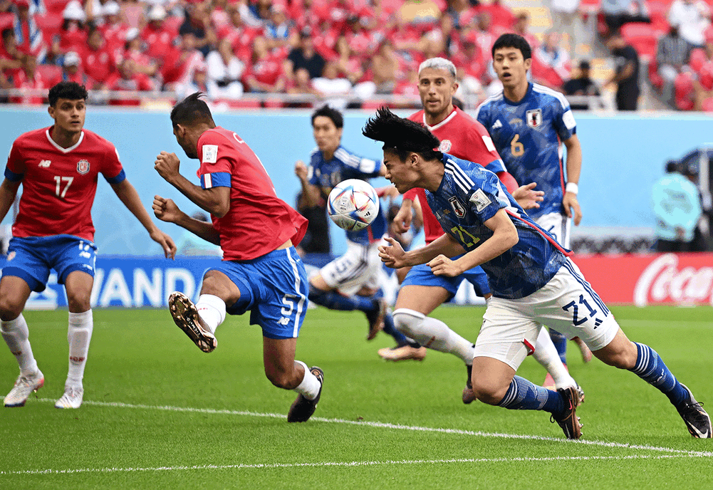 Коста-Рика «додавила» Японию под конец матча — видео
