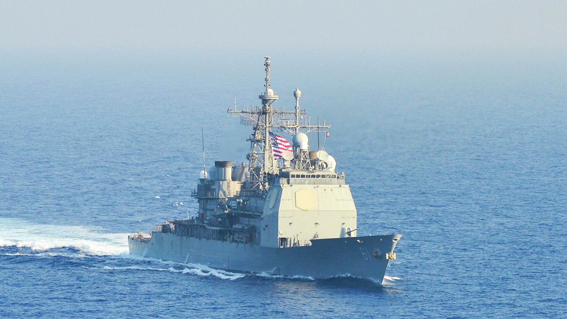 Американский ракетный крейсер незаконно вторгся в китайские воды