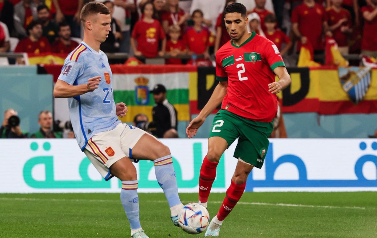 Марокканцы отправили испанцев домой, пройдя в четвертьфинал мундиаля — видео