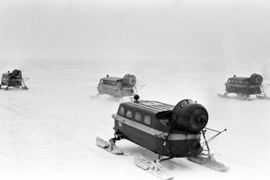 Xabarovsk o'lkasidagi aerobuslar. 1983-yil<br>