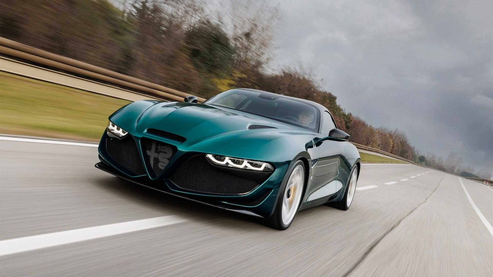Alfa Romeo презентовал лимитированный Giulia SWB Zagato на механике