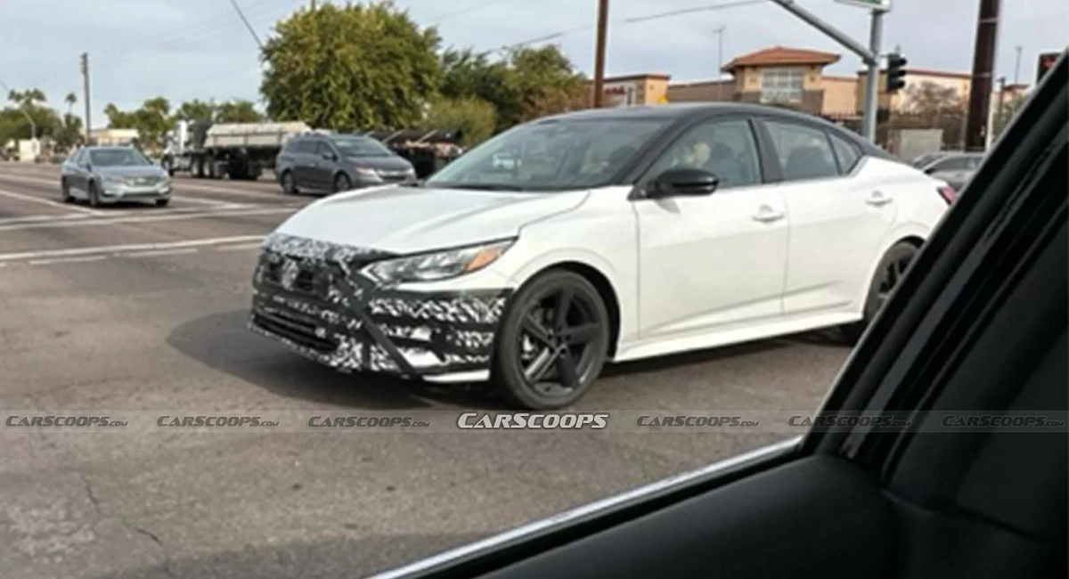 Nissan тестирует модель Sentra