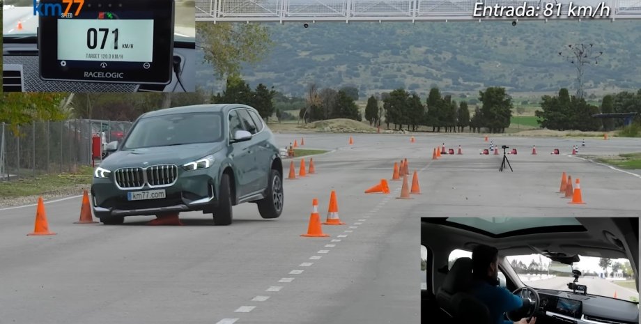 BMW X1 справился с лосиным тестом не хуже спортивных машин