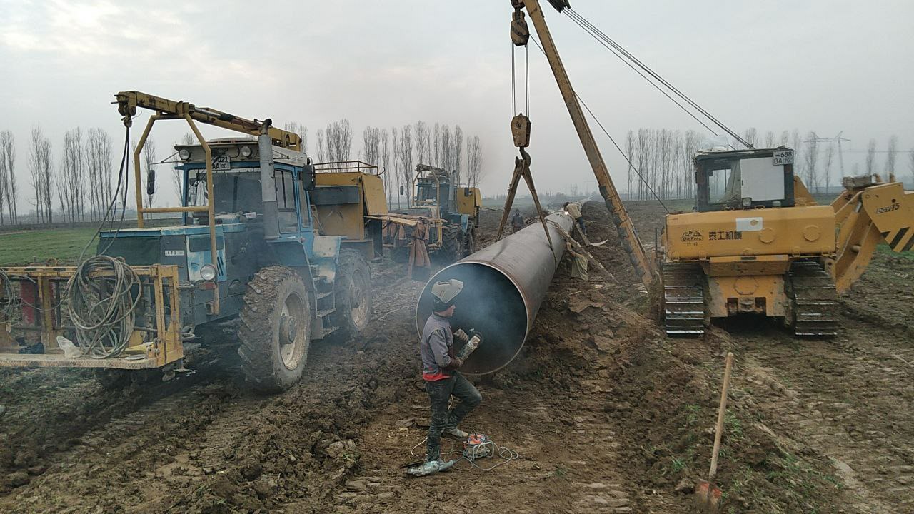 Начато строительство нового магистрального газопровода, который улучшит газоснабжение Ферганский долины