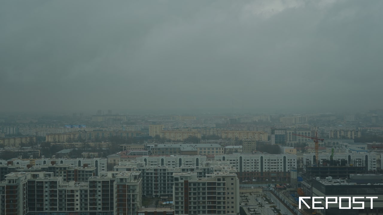 Ташкент снова оказался на втором месте в мире по загрязнению воздуха