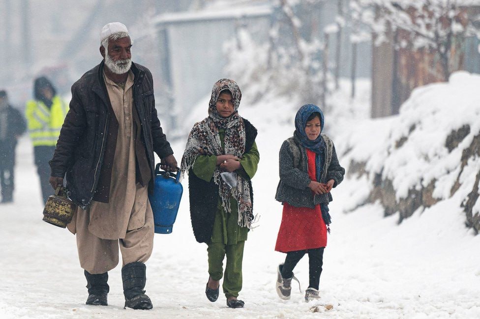 Afg‘onistonda anomal sovuqdan 170 kishi halok bo'ldi