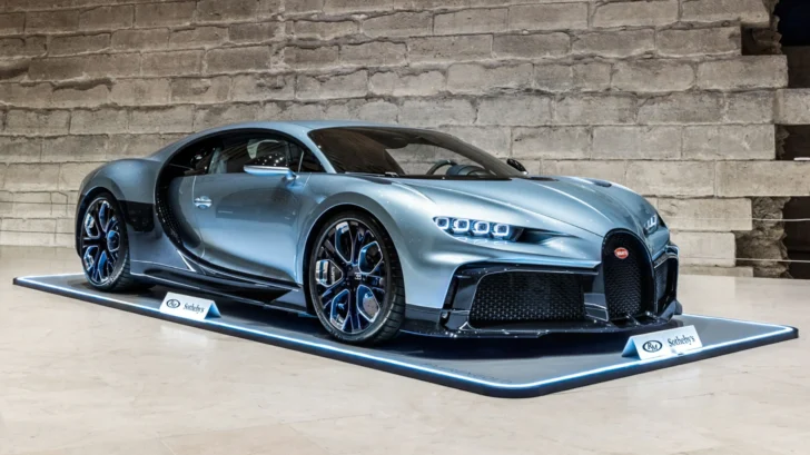 Bugatti продала единственный в мире Chiron Profilée за рекордную сумму