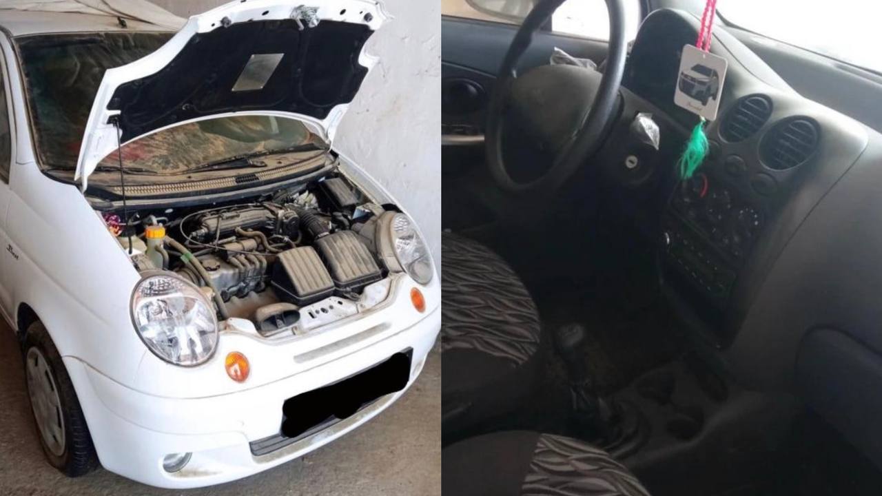 Узбекистанец продает свой Matiz с минимальным пробегом по цене Chevrolet Lacetti