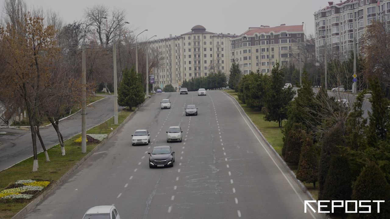 На всех дорогах Узбекистана скорость движения хотят снизить до 60 км/ч