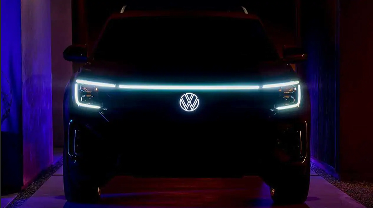 Volkswagen показал тизер новой модели Atlas