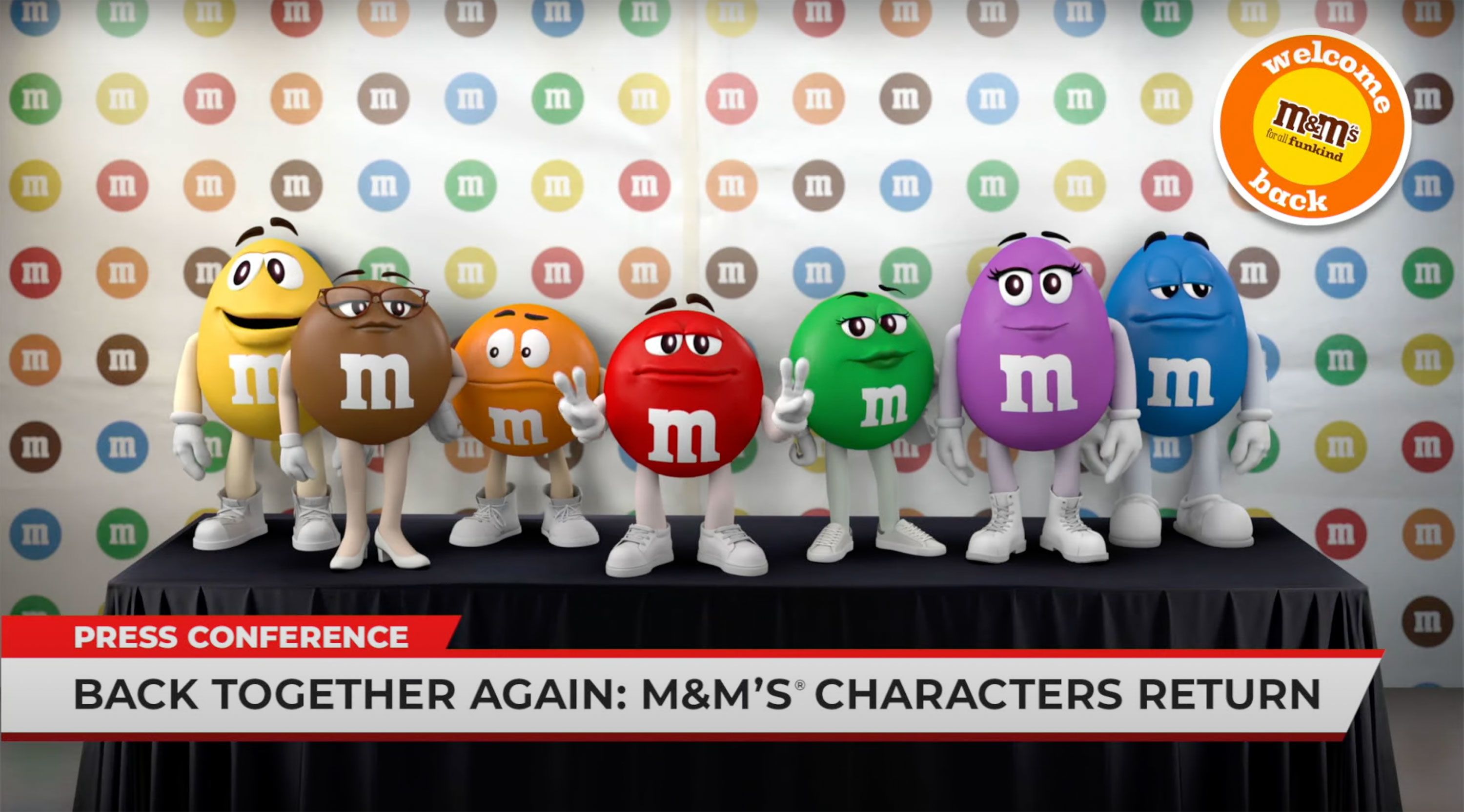 M&M’s вернут свои «говорящие конфеты»