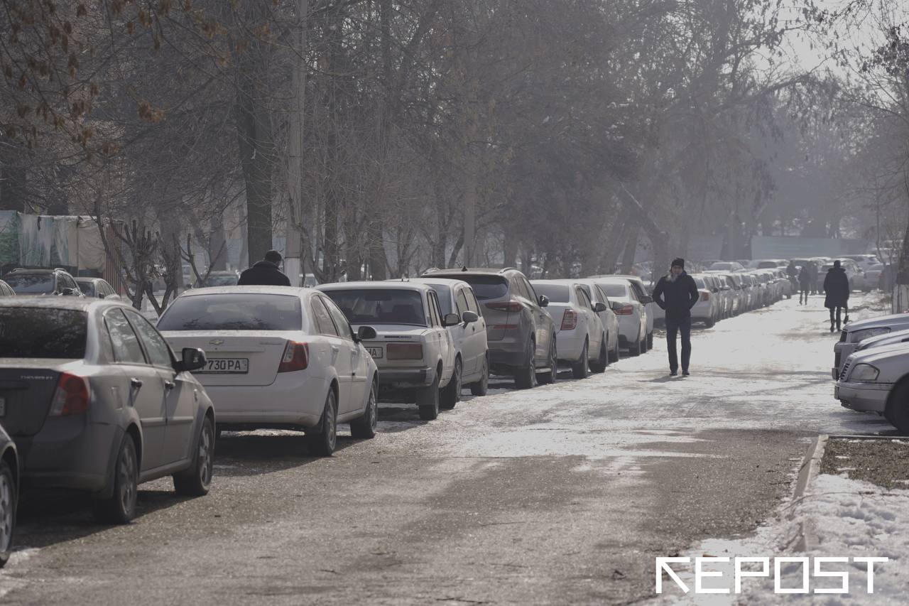 Воздух в Ташкенте на 21.02. Уровень загрязнения по-прежнему превышает норму в три раза