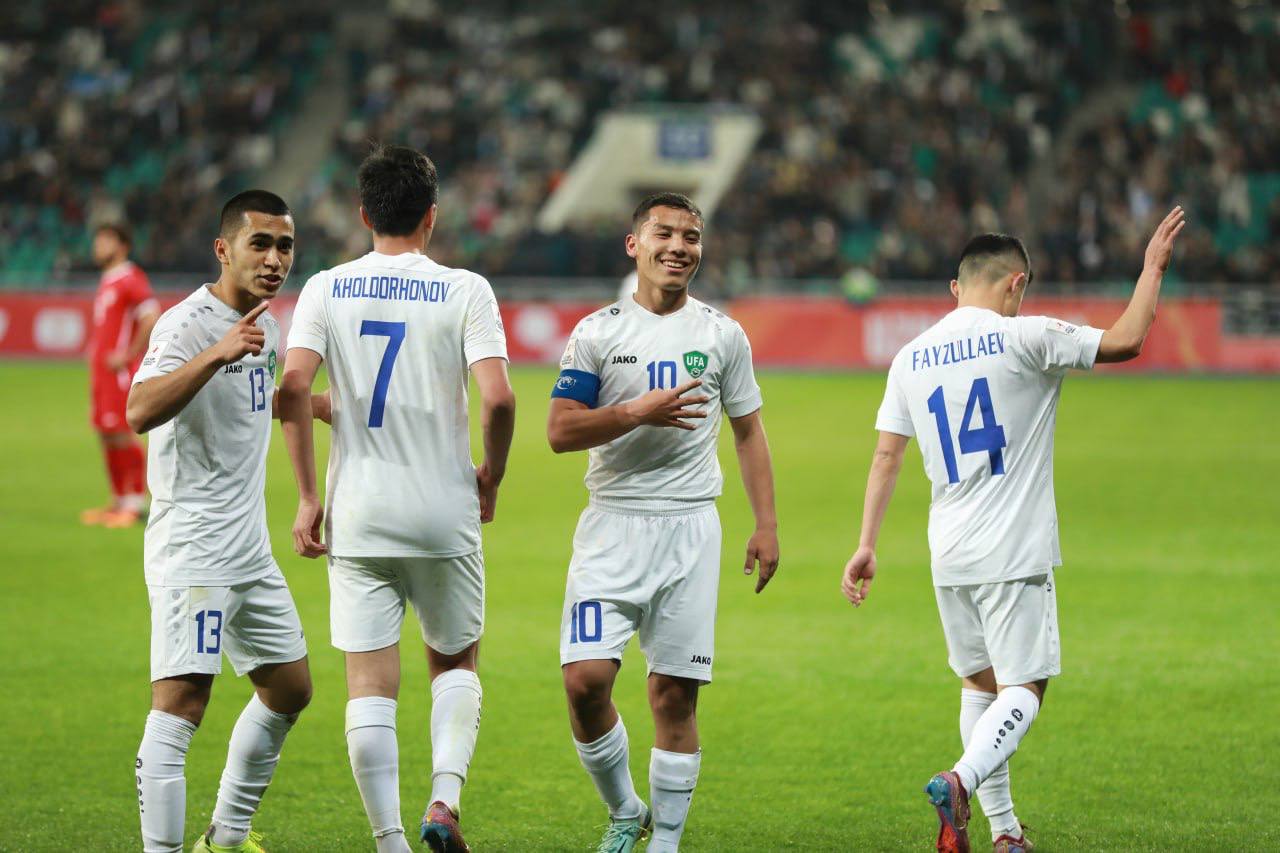 Молодежка Узбекистана стартовала с победы на домашнем Кубке Азии (видео голов)