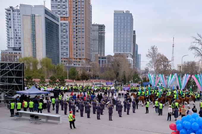 В Ташкенте состоялся благотворительный марафон «Xavfsiz hayot uchun»
