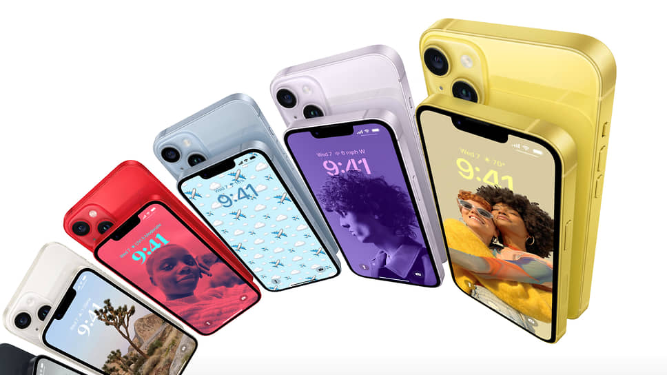 Apple представила iPhone 14 и iPhone 14 Plus в новом цвете