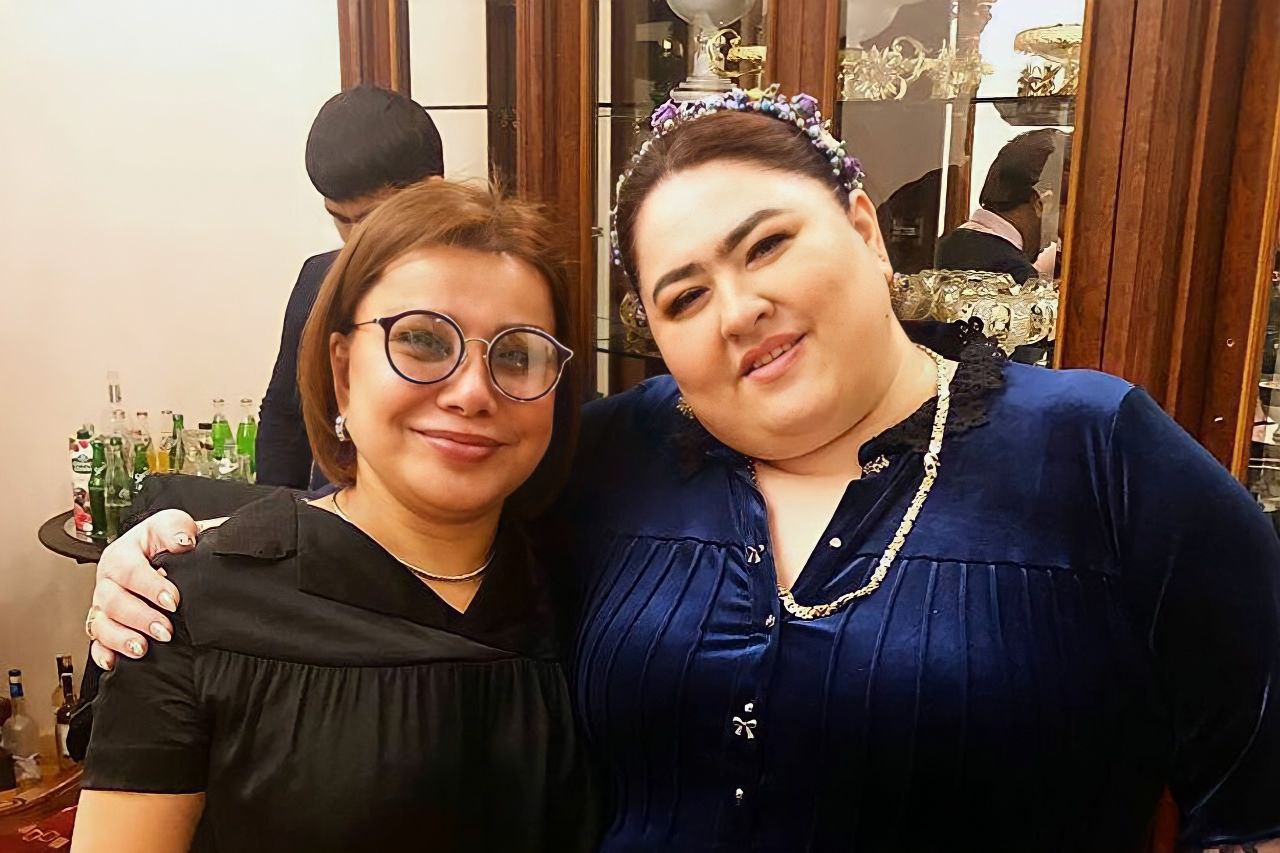 Юлдуз Усманова и Халима Ибрагимова побывали в гостях у знаменитого узбекского дизайнера