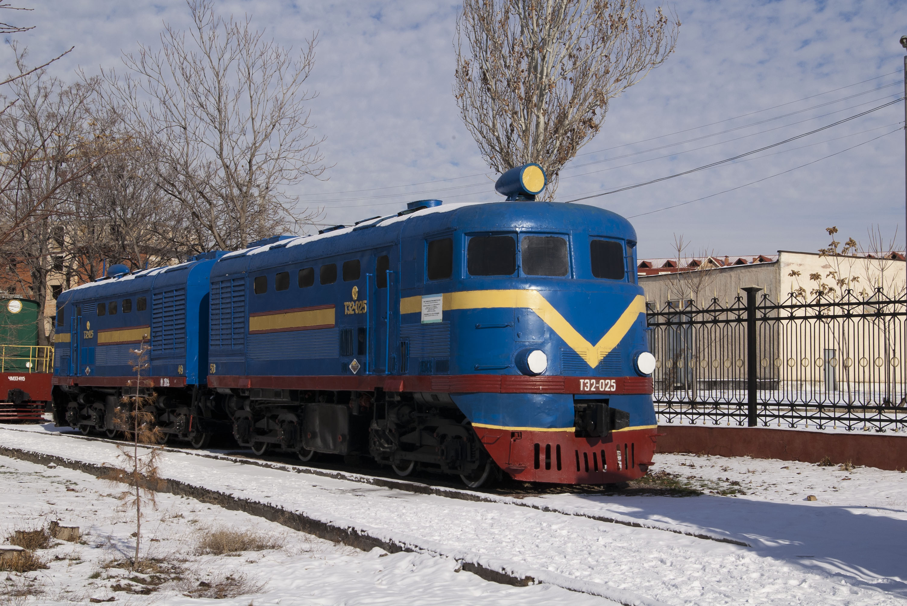 Ташкентский музей железнодорожной техники