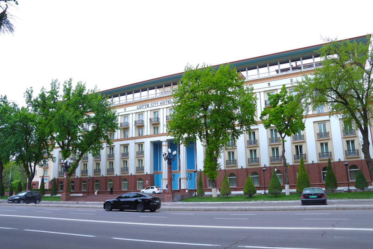 Гостиница Lotte City Hotel Tashkent Palace сейчас, фото: Repost.uz