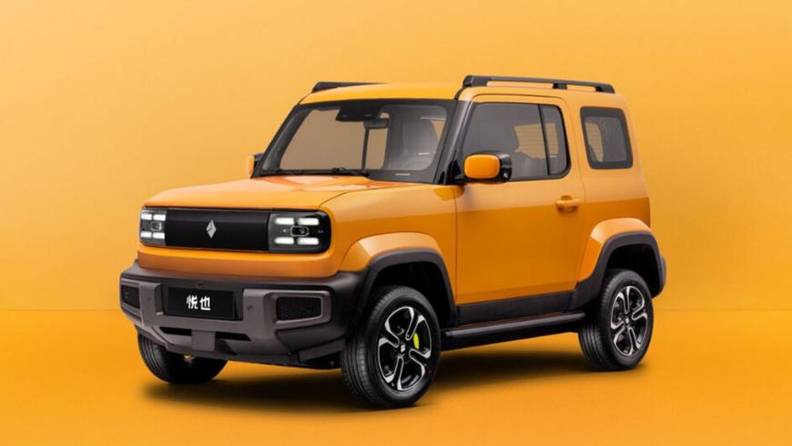 В Китае показали очередной необычный электромобиль от General Motors