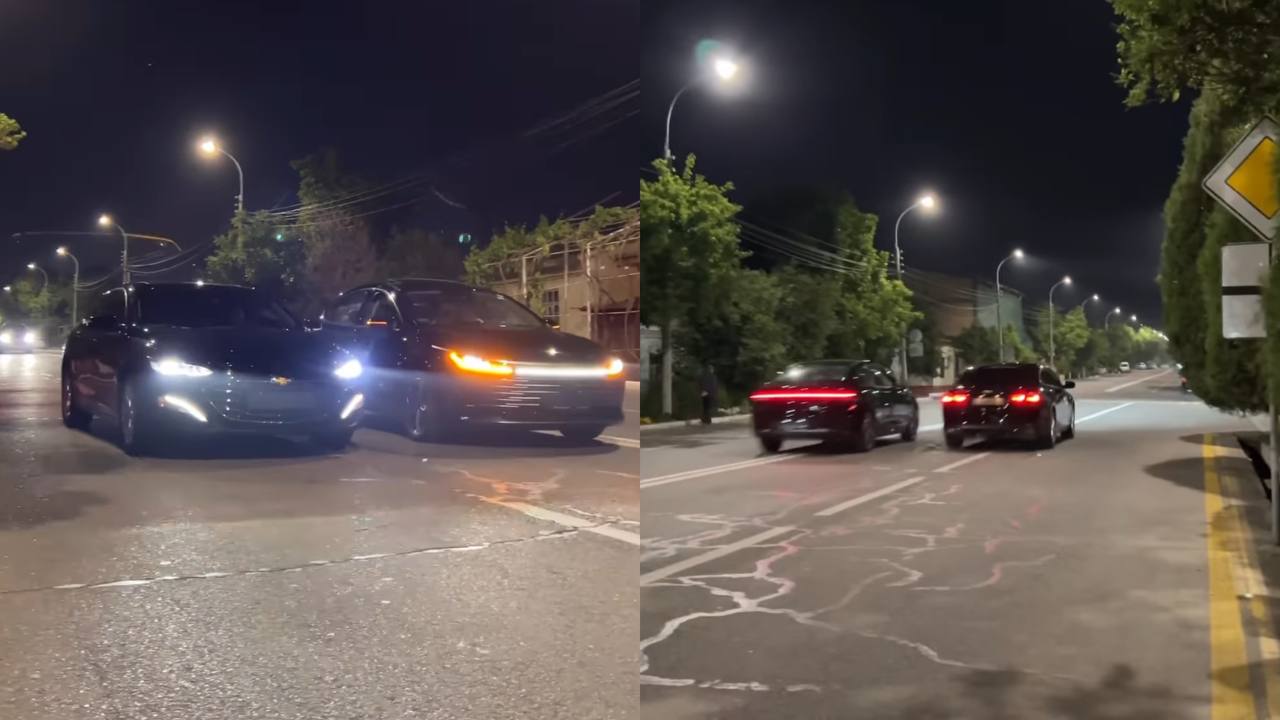 В Узбекистане столкнули в гонке гибридный BYD Chazor и турбированный Chevrolet Malibu-2