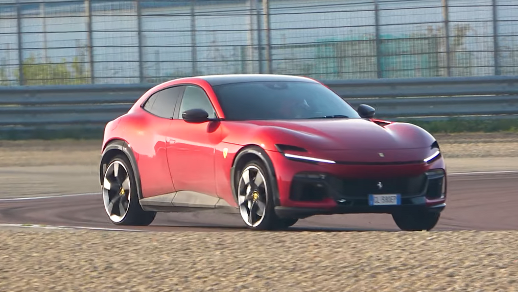 На испытаниях на гоночной трассе замечен Ferrari Purosangue