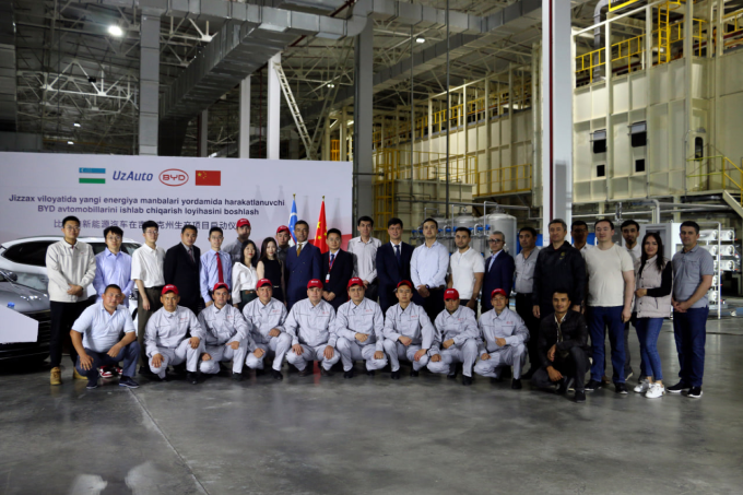 UzAuto совместно с BYD построят в Узбекистане завод по производству гибридных автомобилей 