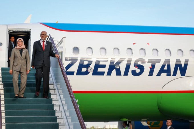 Президент Сингапура отбыла из Ташкента регулярным рейсом Uzbekistan Airways
